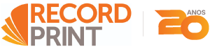 Logo Record Print - 20 Anos